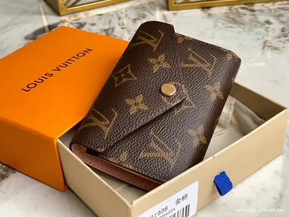 Official oldcobbler Wallet Vuitton VICTORINE Louis 0701